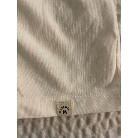 MADEWELL Garment-Dyed Allday Men’s Crewneck Tee in Lighthouse Size L - Picture 2 of 5